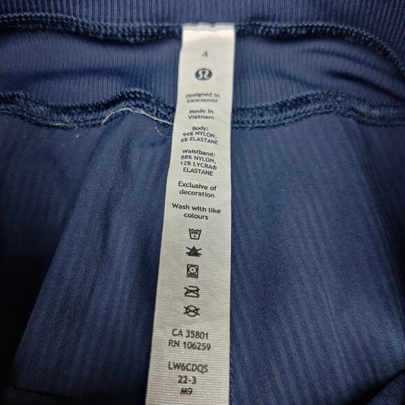 Lululemon Dance Studio Mid Rise 25" Lightweight Cropped Pant True Navy Blue 4 - Picture 12 of 15